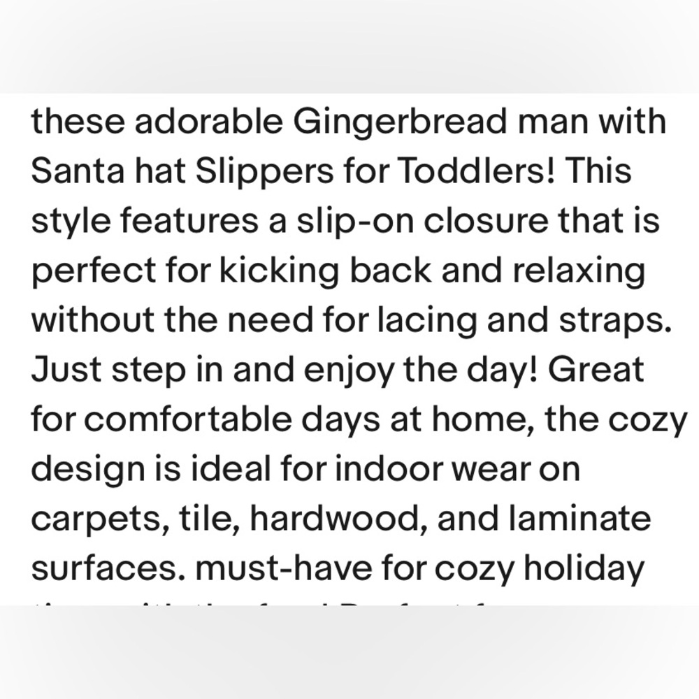 Gingerbread Slippers - Picture 8 of 16
